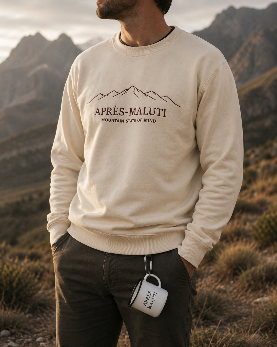 Après-Maluti Mountain Sweater - winter grass